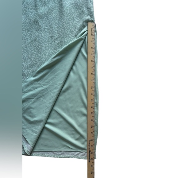 New Hollister Light Green Floral Maxi Skirt size S - Picture 5 of 10